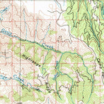 United States Geological Survey Grangeville, ID-OR-WA (1980, 100000-Scale) digital map