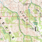 United States Geological Survey Grangeville, ID-OR-WA (1980, 100000-Scale) digital map
