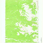 United States Geological Survey Granite Basin, WY (1968, 24000-Scale) digital map