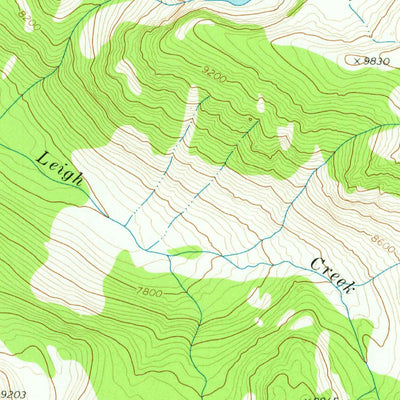 United States Geological Survey Granite Basin, WY (1968, 24000-Scale) digital map