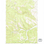 United States Geological Survey Granite Butte, MT (1968, 24000-Scale) digital map