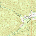 United States Geological Survey Granite Butte, MT (1968, 24000-Scale) digital map