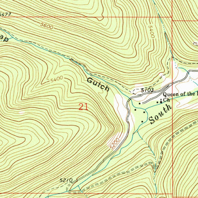 United States Geological Survey Granite Butte, MT (1968, 24000-Scale) digital map