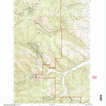 United States Geological Survey Granite Butte, MT (2001, 24000-Scale) digital map