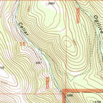 United States Geological Survey Granite Butte, MT (2001, 24000-Scale) digital map
