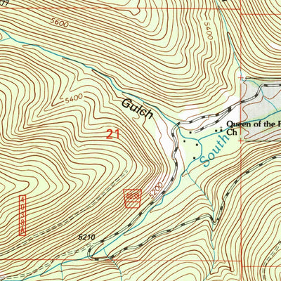United States Geological Survey Granite Butte, MT (2001, 24000-Scale) digital map