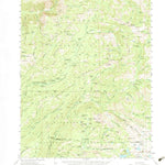 United States Geological Survey Granite Chief, CA (1953, 62500-Scale) digital map