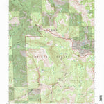 United States Geological Survey Granite Chief, CA (2000, 24000-Scale) digital map