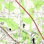 United States Geological Survey Granite Falls, NC (1970, 24000-Scale) digital map