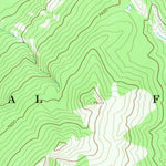 United States Geological Survey Granite Falls, WY (1967, 24000-Scale) digital map
