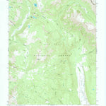 United States Geological Survey Granite Lake, CO (1973, 24000-Scale) digital map