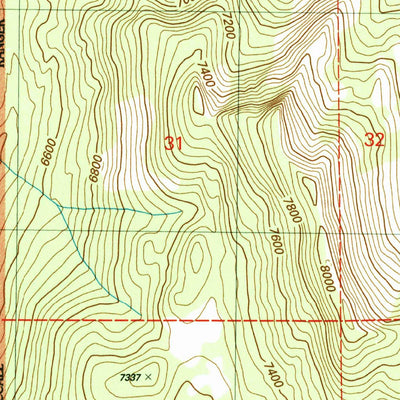 United States Geological Survey Granite Lake, ID (2004, 24000-Scale) digital map