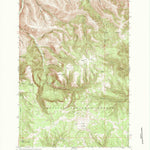 United States Geological Survey Granite Meadows, OR (1967, 24000-Scale) digital map