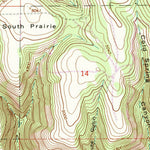 United States Geological Survey Granite Meadows, OR (1967, 24000-Scale) digital map