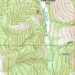 United States Geological Survey Granite Meadows, OR (1995, 24000-Scale) digital map