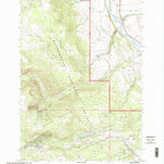 United States Geological Survey Granite Mountain, MT (1997, 24000-Scale) digital map