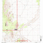United States Geological Survey Granite Mountain, NM (1995, 24000-Scale) digital map