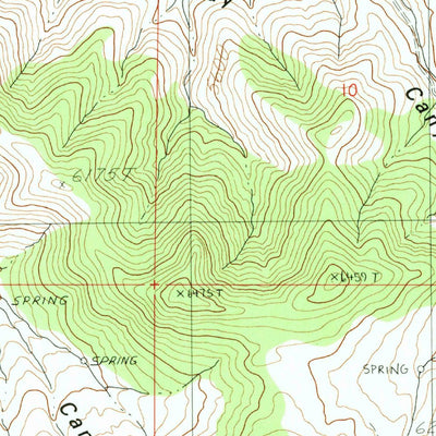 United States Geological Survey Granite Mountain, NV (1990, 24000-Scale) digital map
