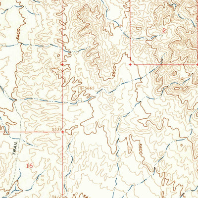 United States Geological Survey Granite Mountain, UT (1960, 62500-Scale) digital map