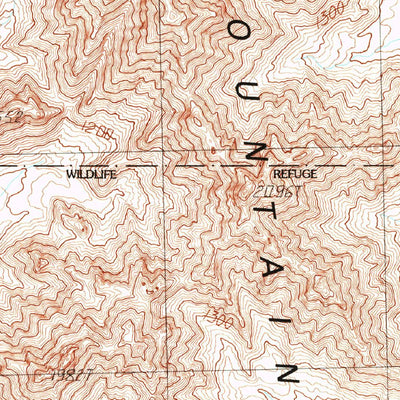 United States Geological Survey Granite Mountains North, AZ (1990, 24000-Scale) digital map