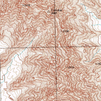 United States Geological Survey Granite Mountains South, AZ (1996, 24000-Scale) digital map