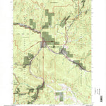 United States Geological Survey Granite, OR (1995, 24000-Scale) digital map