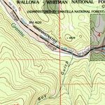 United States Geological Survey Granite, OR (1995, 24000-Scale) digital map