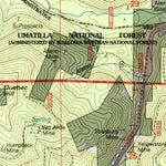 United States Geological Survey Granite, OR (1995, 24000-Scale) digital map