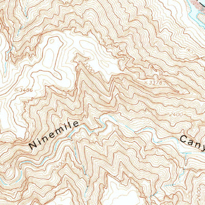 United States Geological Survey Granite Park, AZ (1967, 24000-Scale) digital map