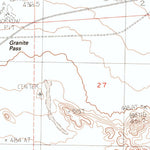 United States Geological Survey Granite Pass, CA (1985, 24000-Scale) digital map