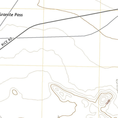 United States Geological Survey Granite Pass, CA (2021, 24000-Scale) digital map