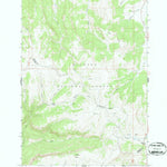 United States Geological Survey Granite Pass, WY (1960, 24000-Scale) digital map