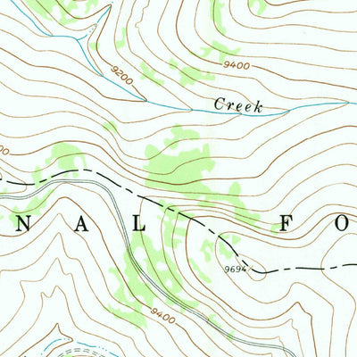 United States Geological Survey Granite Pass, WY (1960, 24000-Scale) digital map