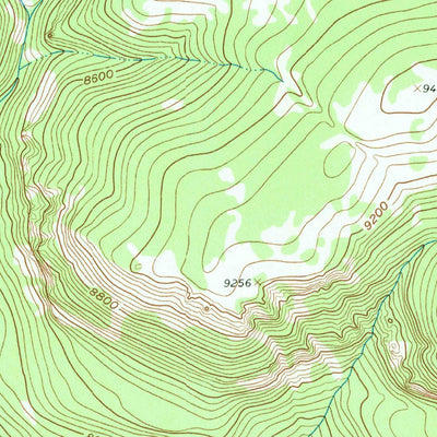 United States Geological Survey Granite Pass, WY (1960, 24000-Scale) digital map