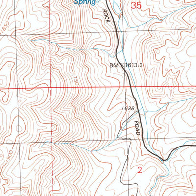 United States Geological Survey Granite Peak, NV-CA (1980, 24000-Scale) digital map