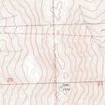United States Geological Survey Granite Peak, NV-CA (1980, 24000-Scale) digital map