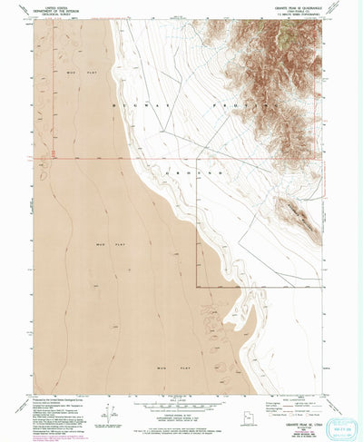 United States Geological Survey Granite Peak SE, UT (1954, 24000-Scale) digital map