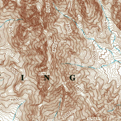 United States Geological Survey Granite Peak SE, UT (1954, 24000-Scale) digital map