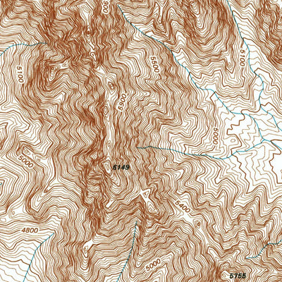 United States Geological Survey Granite Peak SE, UT (1993, 24000-Scale) digital map