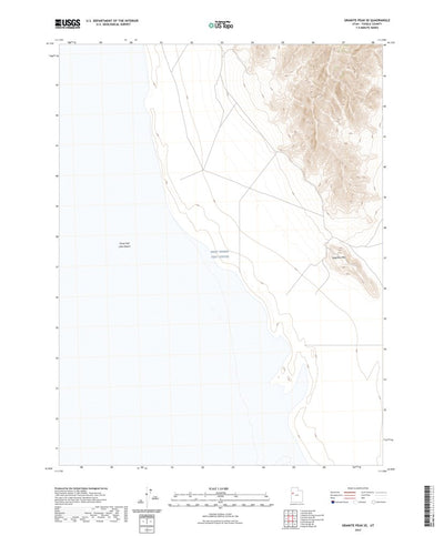 United States Geological Survey Granite Peak SE, UT (2023, 24000-Scale) digital map
