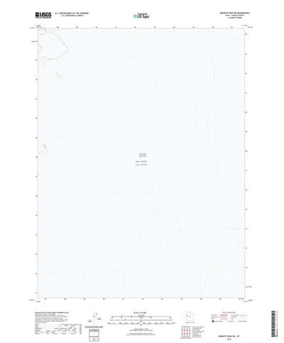 United States Geological Survey Granite Peak SW, UT (2023, 24000-Scale) digital map