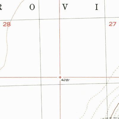 United States Geological Survey Granite Peak, UT (1954, 24000-Scale) digital map