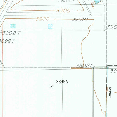 United States Geological Survey Granite Point, NV (1987, 24000-Scale) digital map