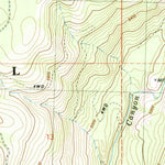 United States Geological Survey Graniteville, CA (1982, 24000-Scale) digital map