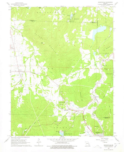 United States Geological Survey Graniteville, MO (1968, 24000-Scale) digital map