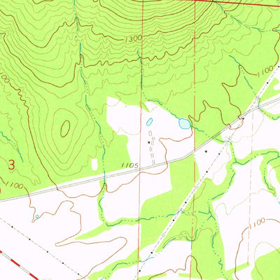 United States Geological Survey Graniteville, MO (1968, 24000-Scale) digital map