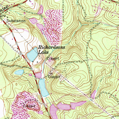 United States Geological Survey Graniteville, SC (1964, 24000-Scale) digital map