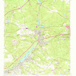 United States Geological Survey Graniteville, SC (1971, 24000-Scale) digital map