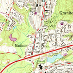 United States Geological Survey Graniteville, SC (1971, 24000-Scale) digital map