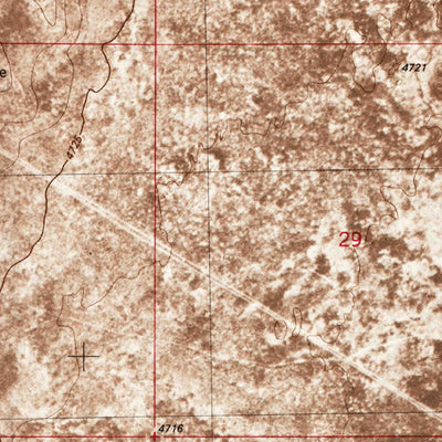 United States Geological Survey Granjean Well, NM (1981, 24000-Scale) digital map